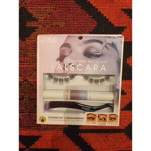 NEW Kiss Falscara Starter Eyelash Kit.